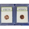 Image 5 : x11 INB Lincoln Cents Including BU Commemoratives & DCAM Gem Proofs, Assorted Years