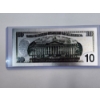 Image 2 : Incredible .99999 Silver $10.00 Foil Note In Protective Holder - Mint Condition