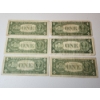 Image 8 : x6 Assorted Years United States $1 Silver Certificates FV: $6.00