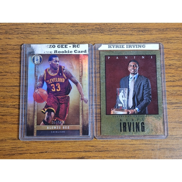 2 Panini Basketball Cards: 2012 Alonzo Gee Rookie Card #160 & 2012 Kyrie Irving Black Friday 