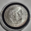 Image 3 : 1986 United States 1 Oz .999 Fine Silver American Eagle Round in Capsule