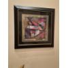 Image 4 : 2 Pcs - Framed Under Glass - Modern Art Prints 19 x 19 Image - 29 x 29 Overall