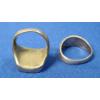 Image 8 : (2) Men's Sterling Silver Rings - See Photos For Sizing - Weight: 24.9g