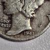 Image 4 : Four 90% Silver Mercury Dimes (0.0723 oz ASW Per Coin)