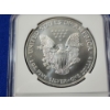 Image 4 : 1999 $1 American Siver Eagle 1 oz Fine Silver Graded by NGC MS 69