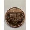 Image 2 : Exceptional Lincoln Penny Commemorative One AVDP .999 Fine Copper Ounce - Mint Condition