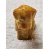 Image 1 : Vintage Uranium Degenhart Art Glass Figurine - Dark Bittersweet