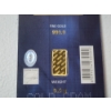 Image 4 : Istanbul Gold Refinery 0.5g 999.9 Fine Gold Bar in Sealed Assay Card