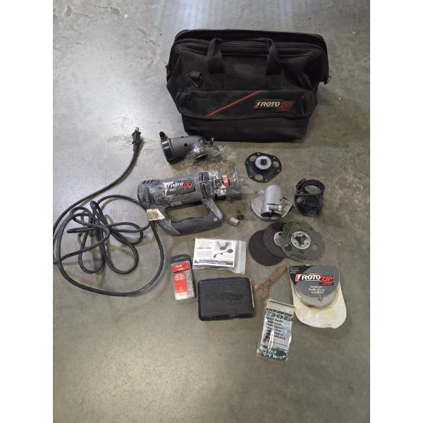 Bosch Roto Zip RZ5, Bag, & Accessories- Works Great!