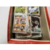 Image 2 : Large Nike Shoe Box of Vintage Football Cards - Variety of Older Cards 