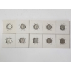 Image 5 : x10 Assorted Years 90% Silver Mercury Dimes FV: $1.00