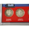 Image 2 : The Centennial Quarter Collection - Includes (3) 90% Silver Quarters! See Description! 