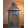 Image 6 : Awesome Blue Metal 28" Lamp, 14" Lantern, 18" White Lamp, & 19" Neat Gold Lamp