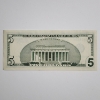 Image 4 : Very Nice Uncirculated 1999 United States $5 Federal Reserve STAR Note 