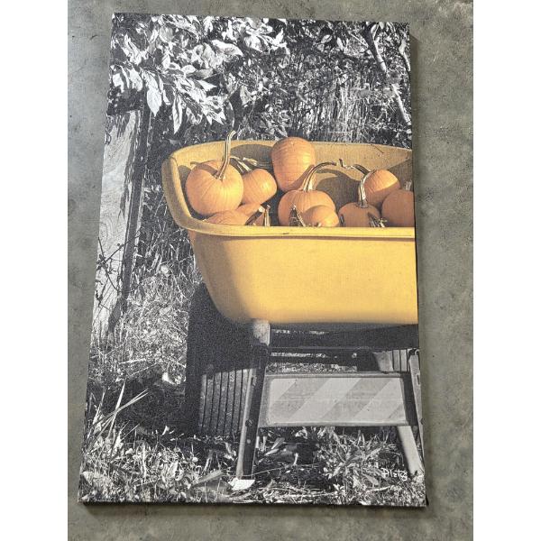 Brand New! Festive Fall 18''x28'' Canvas Picture