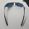 Image 5 : Vintage Oakley Wire Sunglasses 57-18 Polished Chrome Fire Iridium w/ Microfiber Bag