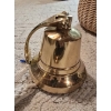 Image 4 : Ship Decor incl Port Hole Mirror, 5" Tall Brass Bell and Coasters