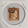 Image 4 : Four German "Hitler Head" (Hitler-Kopf) Definitive Postage Stamps issued during the Third Reich Era 