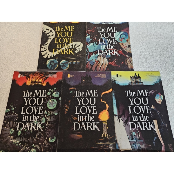 Lot of 5 Image Published Graphic Novels - The Me You Love in the Dark