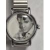 Image 2 : 1987 Silver Tone Elvis Wristwatch In Great Condition