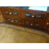 Image 7 : Unique Fantastic Example! - Ladies Personal Secretary Desk  & Chair - Hand Painted - Inlay - Leather