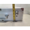 Image 2 : Nice Graded or Slabbed Coin Metal Latching Storage Box - Holds About 50 Slabs - 14.5" X 6.5" X 4.5"