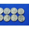 Image 3 : x10 Assorted Years Jefferson Wartime Nickels FV: $0.50