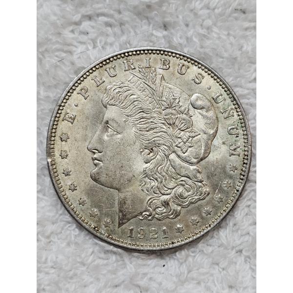 1921 United States Morgan 90% Silver Dollar