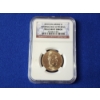 Image 1 : 2010 Fillmore $1 Missing Edge Lettering Mint Error NGC MS 62