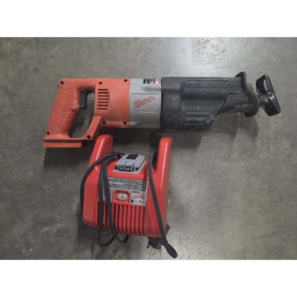 Milwaukee Sawzall And Charger