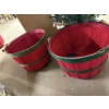 Image 7 : *Pick Up At Mantua Home-No Shipping Available*  Fake Poinsettia - Small 27 " Christmas Tree