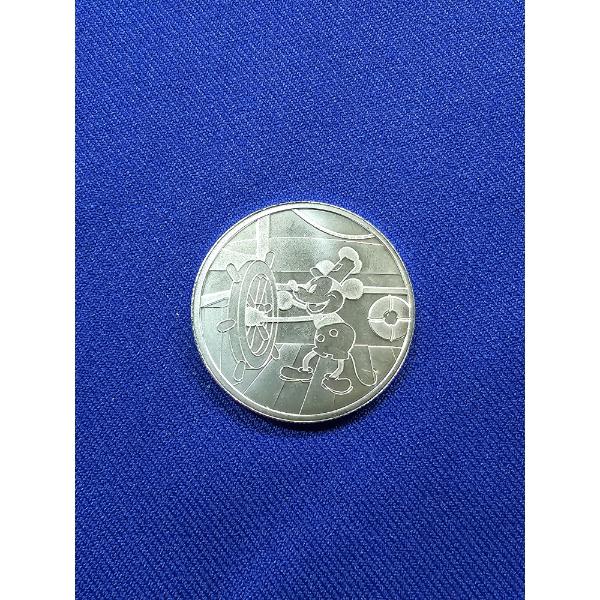 1928 Disney Mickey "Steamboat Willie" 1 oz .999 Fine Silver Round