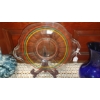 Image 2 : Vintage 7 Pc Group Glass & Porcelain Items As Pictured - Great Condition