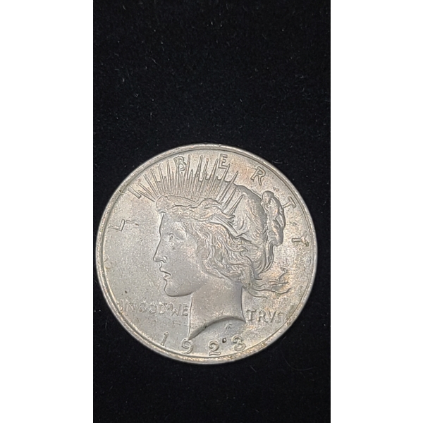 1923 90% Silver Peace Dollar