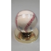 Image 2 : Autographed Mark McGuire Rawlings Baseball In Display Stand