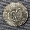 Image 4 : United States 1973-S Eisenhower Dollar 40% Silver Coin ~ ASW: 0.3162 oz ~ San Francisco Mint