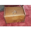 Image 1 : Wooden Bread Box - Lidded Vintage Unit