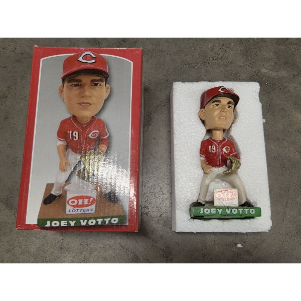 2012 Joey Votto Ohio Lottery Impact Collectors Bobblehead 