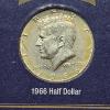 Image 5 : 1966 "No Mint Mark" 5 Coin Collection ft. 40% Silver Kennedy Half-Dollar