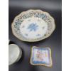 Image 7 : Vintage Glassware Items - Bavaria Schumann Forget me Not Germany Bowl - B.J. Feldman's Sons Franklin