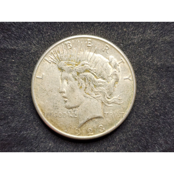 1923-S United States Silver Peace Dollar