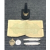 Image 2 : Lot of a 1000 German Mark, 2 Pocket Knives, 2 Medallions/Pendants, and a Costume Ring