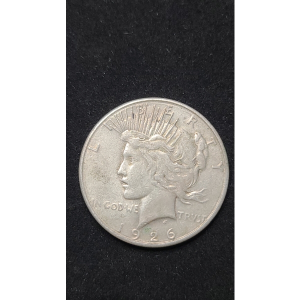 1926-S 90% Silver Peace Dollar