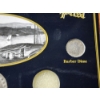 Image 5 : Obsolete Coins of America's Past Coin Collection: 4 Coins in Display Box