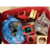 Image 14 : *Pick Up At Mantua Home-No Shipping Available*  Tons of Christmas Decor in Red Storage Bin