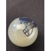 Image 2 : Vintage West Virginia Mountaineers Football One Inch Shooter Marble - Mint Condition