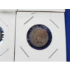 Image 5 : Four United States Indian Head Cents: 1901, 1900, 1907, 1902