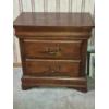 Image 1 : Louisville Home Pickup - Two Drawer Night Stand 28" by 28" by 17"  Excellent Condition

NOTE:  All i