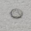 Image 2 : 1858 90% Silver Seated Liberty Half-Dime FV: $.05