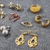 Image 3 : Lot Of 14 Assorted Fashion Earrings Ft. Seasonal Themes Perfect for Holidays! 